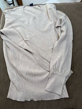 GAP Light Beige Cowl Neck Sweater